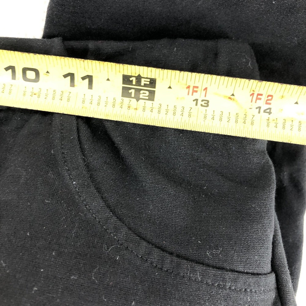Shinestar cargo joggers womens L black pleated zippers elastic waist sweatpants - Picture 9 of 11